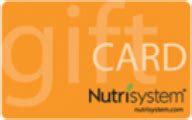 nutrisystem smart card|nutrisystem gift card at walgreens.